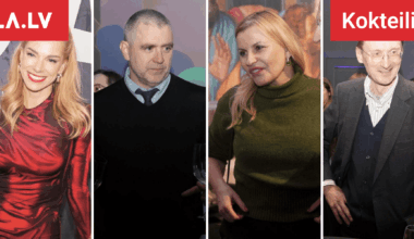 Foto. Zeltiņa, Ceriņa, Kaktiņš – tur bija visi! Pašmāju slavenības bauda īpašu multimediālās mākslas pieredzi