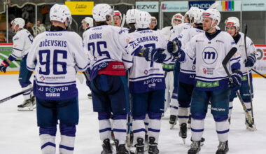 Latvijas čempioni ar zaudējumu sāk IIHF Kontinentālās kausa izcīņas finālu