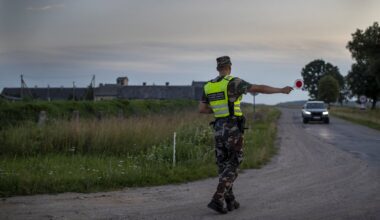 Lietuvas robežsargs. Ilustratīvs attēls