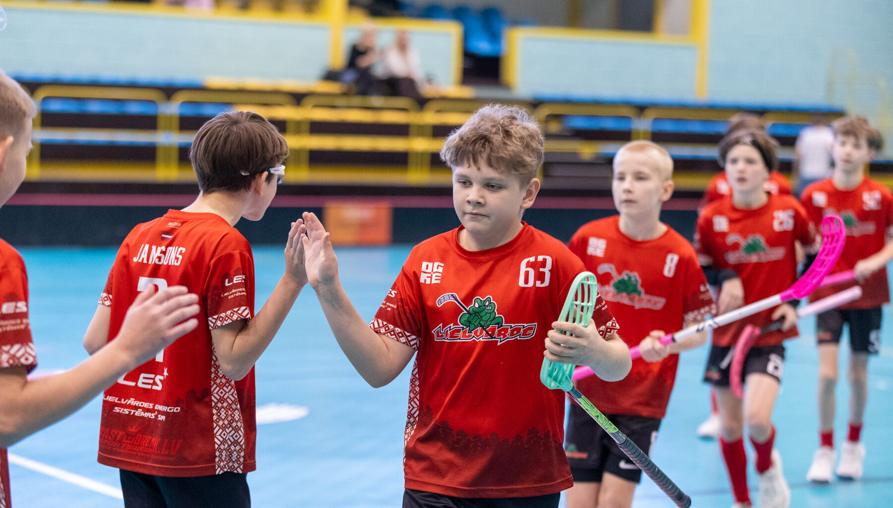 Latvijas Florbola savienība » LV » 2025/2026 » Jaunumi » "Lielvārde 2" pārliecinoši apspēlē Kocēnu komandu "Rubene/KSS 2"