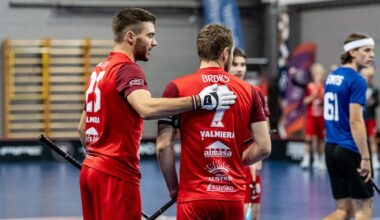 Latvijas Florbola savienība » LV » 2025/2026 » Jaunumi » "Valmiera" uzvar "FBK SĀC" un panāk ķekaviešus