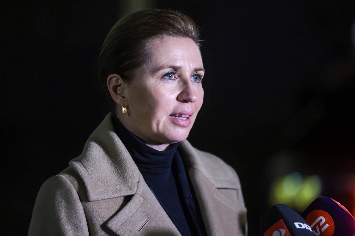 Dānijas premjerministre Mete Frederiksena