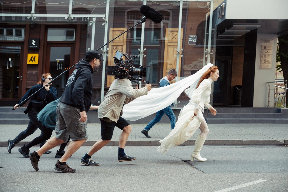 Mūzikla "Līgava" uzņem&scaron;ana