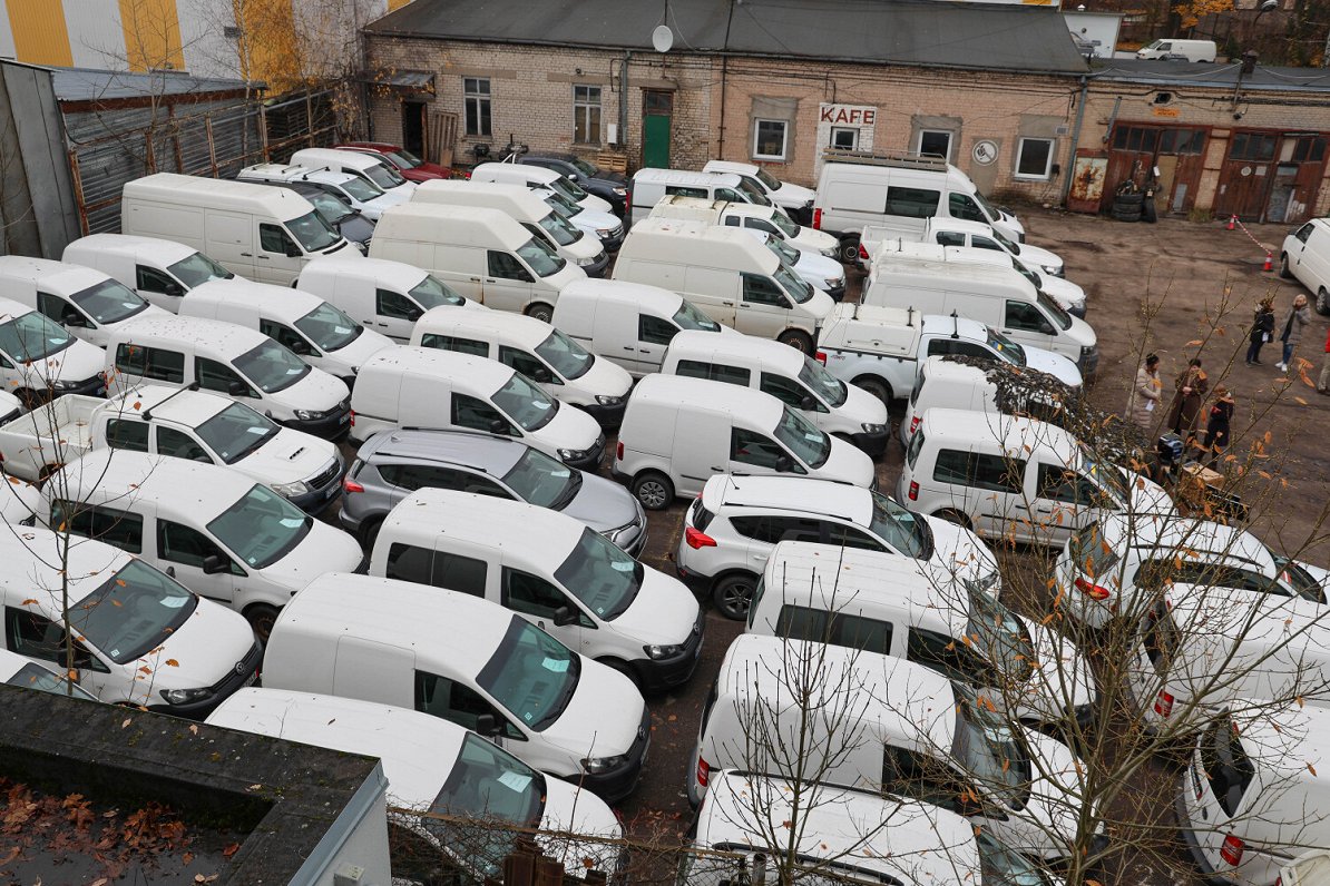 Ukrainai iepriek&scaron; nogādātie auto
