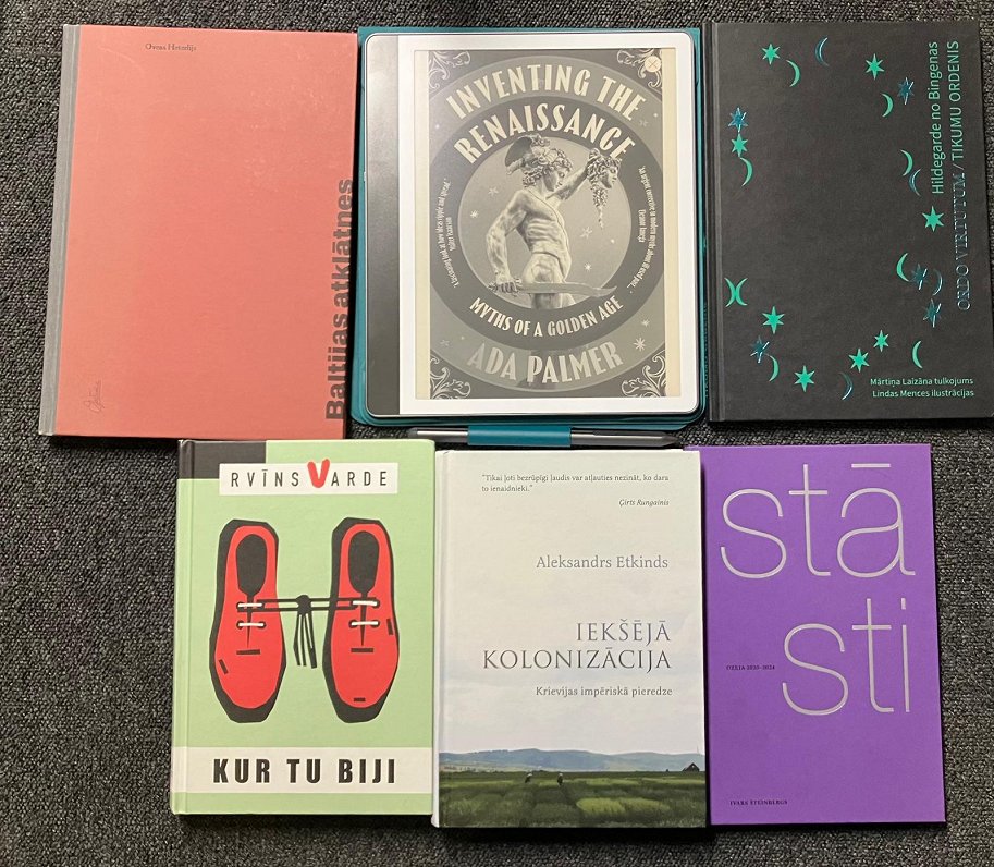 Gustava Strengas līdzpaņemtās grāmatas