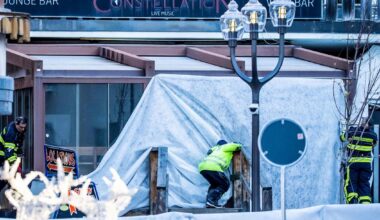 Glābēji strādā negadījuma vietā &Scaron;veices Alpu kūrortā Kranmontanā