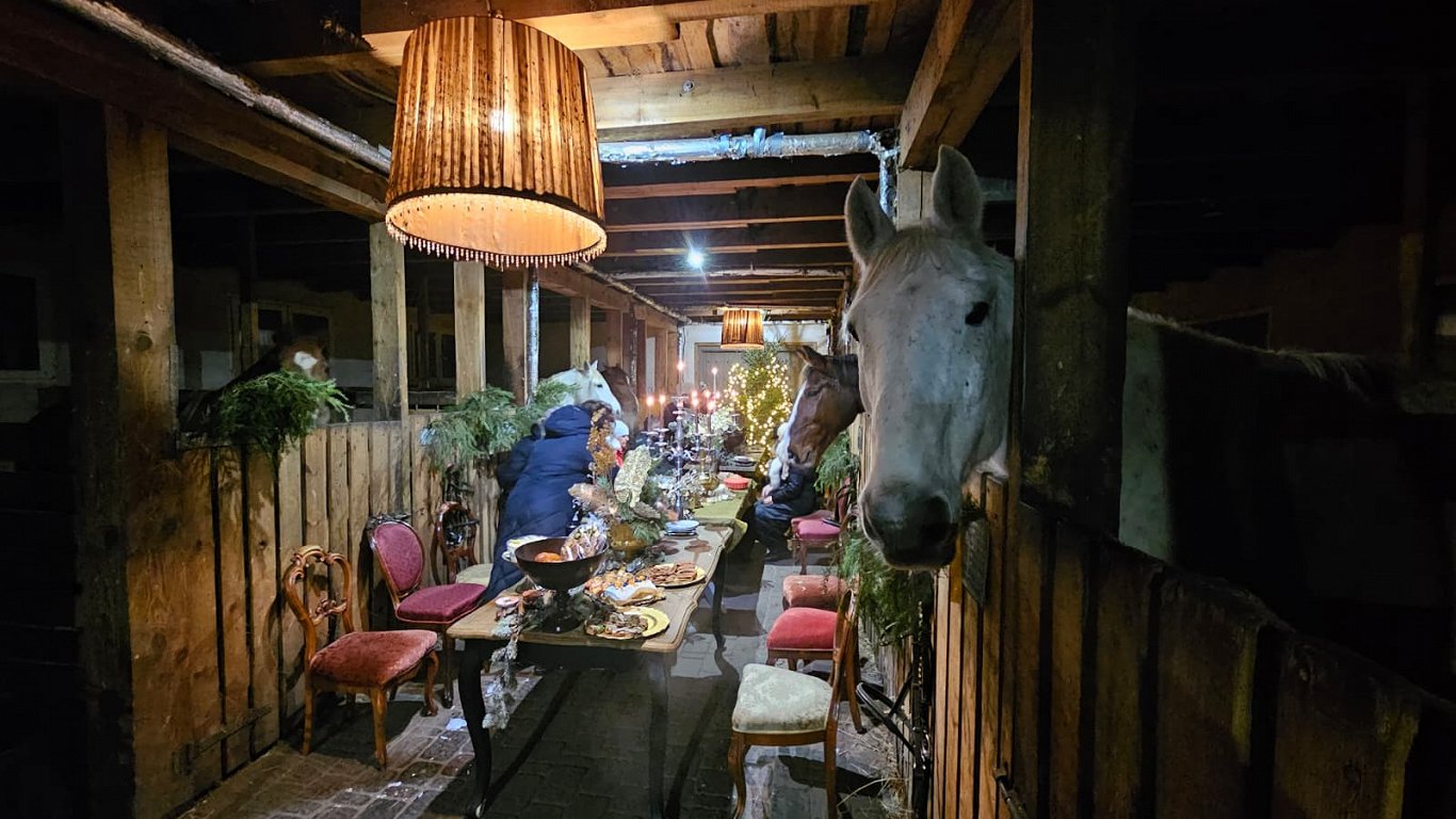 Citādas svinības – Ugunīgā zirga gadu Mārupē sagaida stallī / Raksts