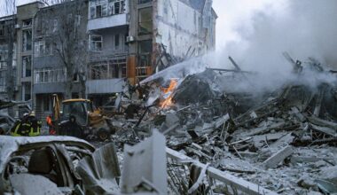 Krievijas armijas raķe&scaron;u uzlidojums Harkivai