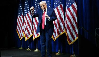 ASV prezidents Donalds Tramps