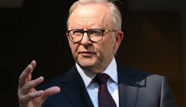 Austrālijas premjerministrs Entonijs Albanīzs