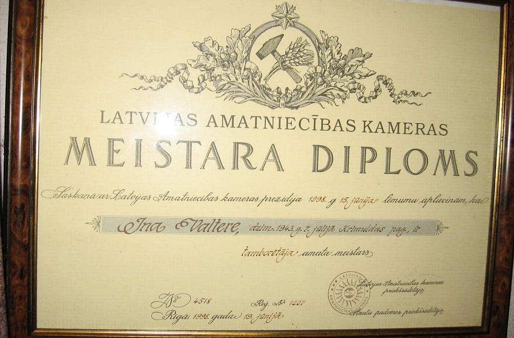 Ciemos pie Inas Valteres.