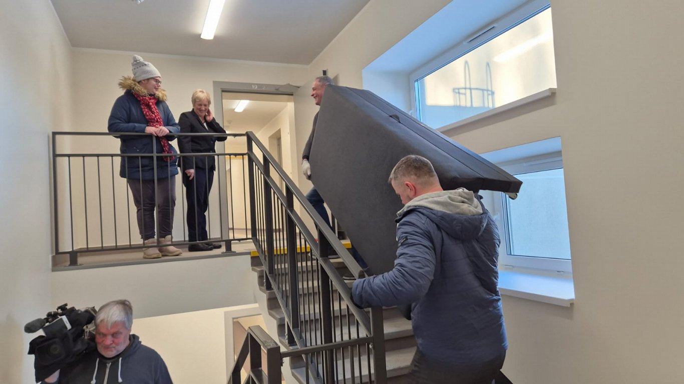 Saldus novadā atklāta mūsdienīga un energoefektīva sociālā māja / Raksts