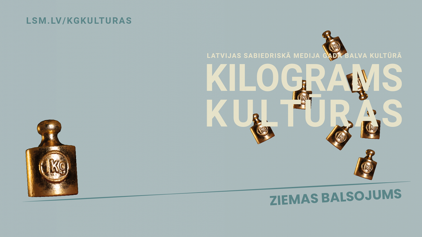 Izdari savu izvēli! Klāt «Kilograms kultūras 2025» ziemas balsojums / Raksts