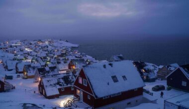 Ilustratīvs attēls: Grenlandes galvaspilsēta Nūka