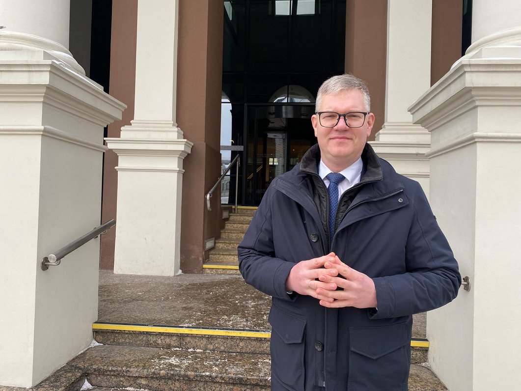 Rīgas vicemērs Vilnis Ķirsis ("Jaunā Vienotība")