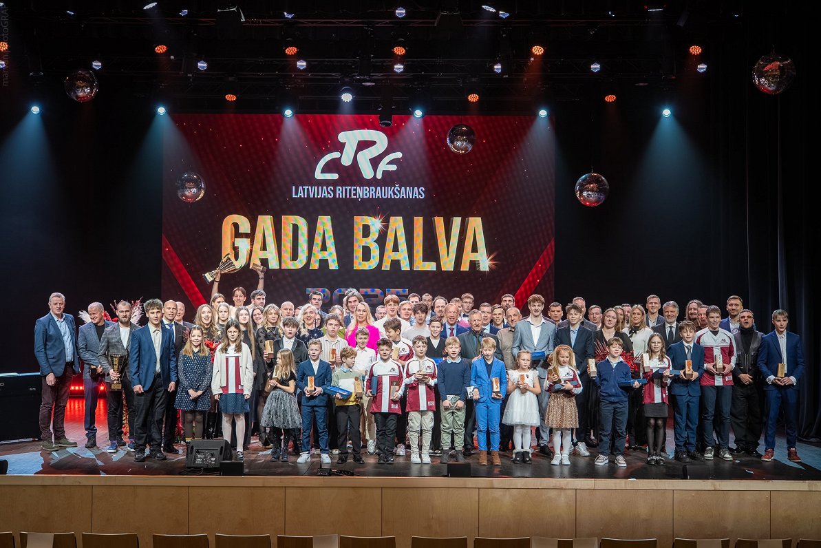 Gada balvas riteņbrauk&scaron;anā pasākums