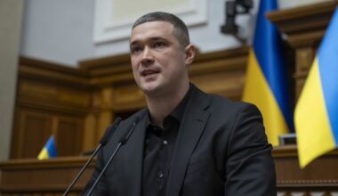 Iepriek&scaron; par digitālo transformāciju atbildīgais Ukrainas jaunais aizsardzības ministrs Mihailo Fedo...
