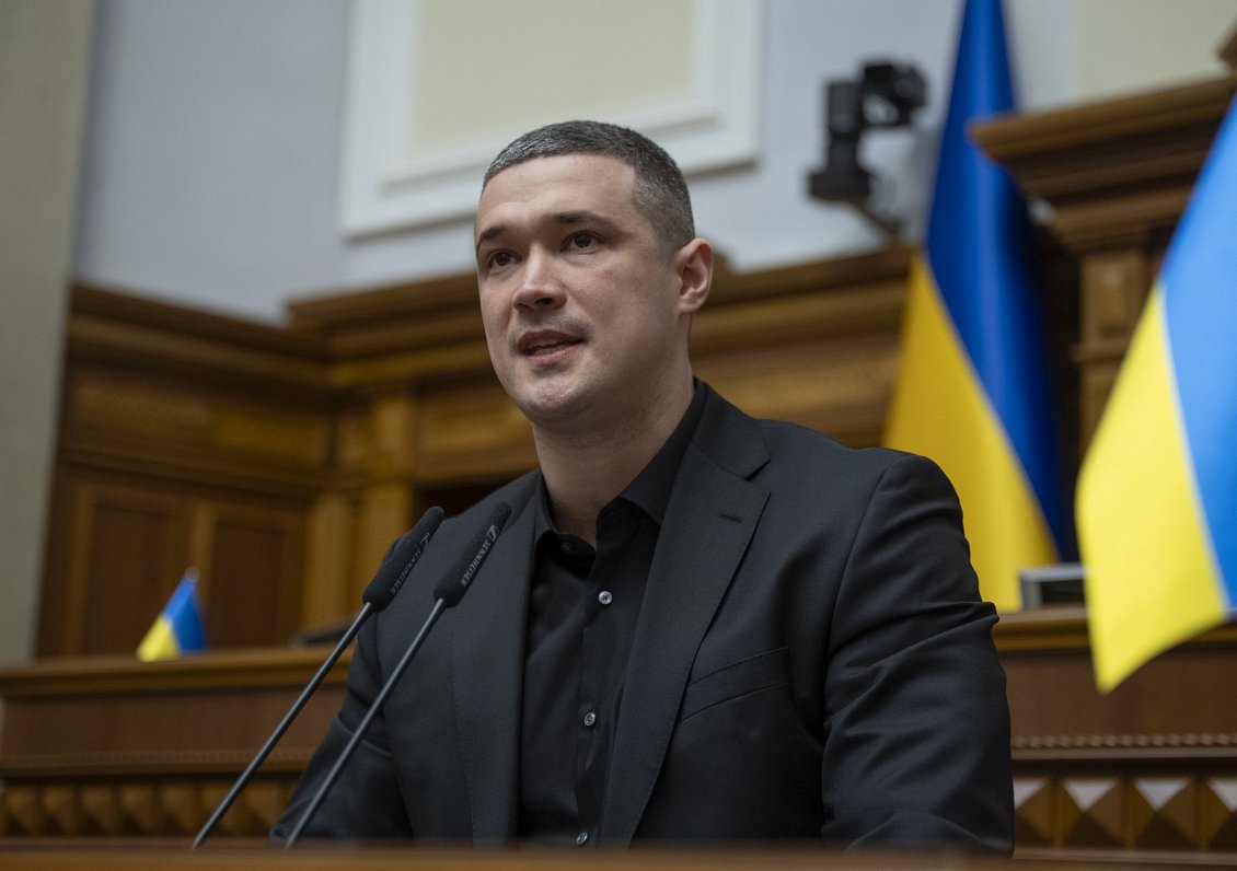 Iepriek&scaron; par digitālo transformāciju atbildīgais Ukrainas jaunais aizsardzības ministrs Mihailo Fedo...