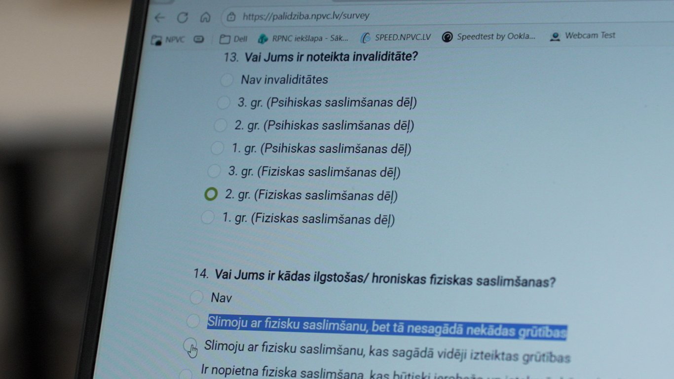 Anketa pacienta vizītes steidzamības noteikšanai tapusi izmisuma dēļ / Raksts