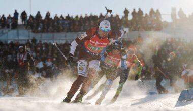 Andrejs Rastorgujevs Pasaules kausa posmā stafetē