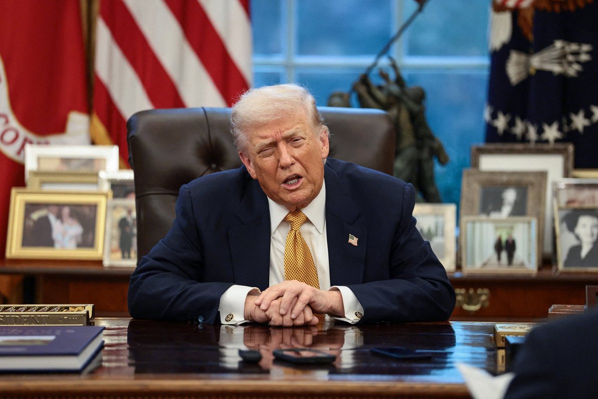 ASV prezidents Donalds Tramps