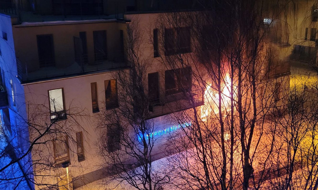 Ugunsgrēks Ķengaragā