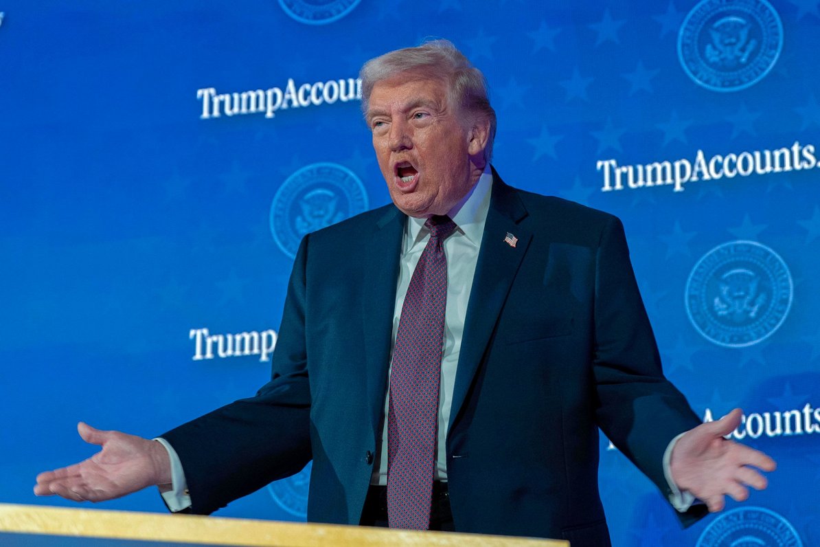 ASV prezidents Donalds Tramps