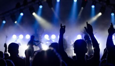 Ilustratīvs attēls ar koncerta apmeklētājiem