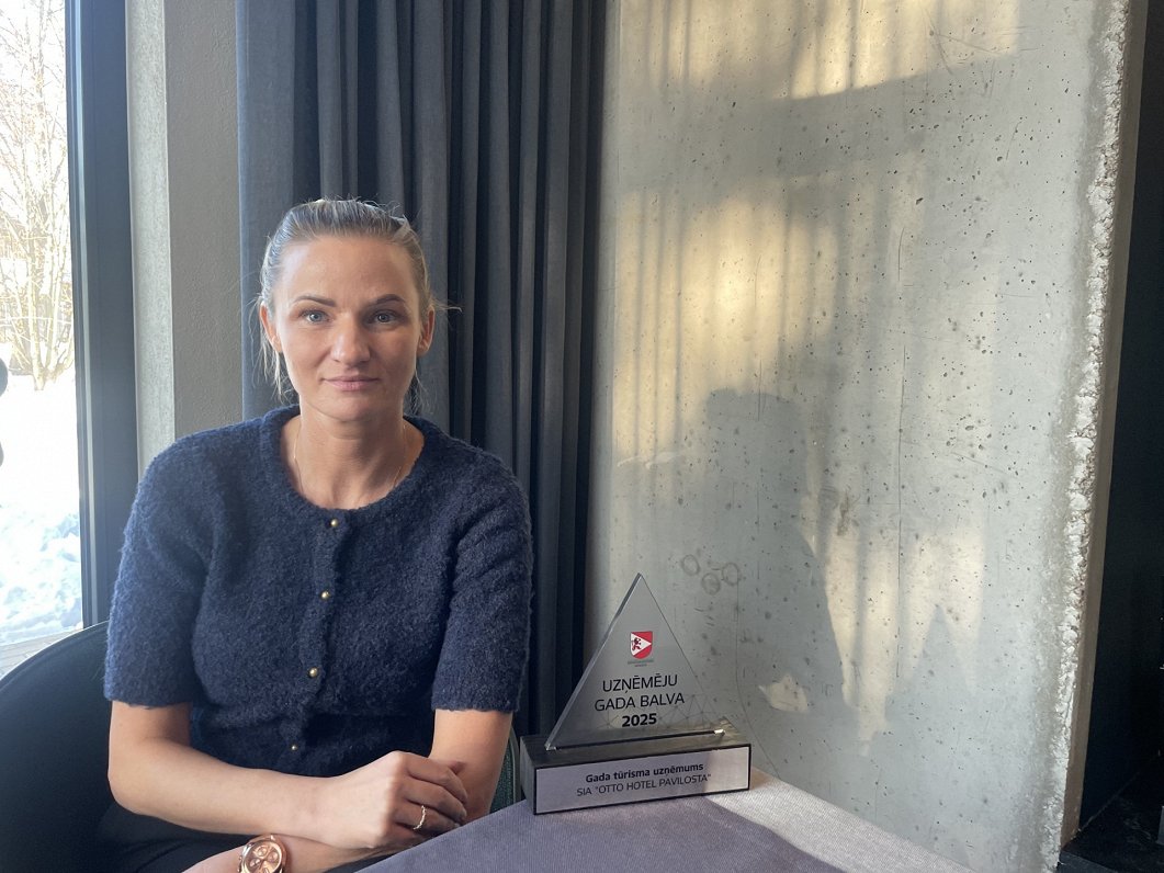 "Otto Hotel Pavilosta" vadītāja Anita Baumane