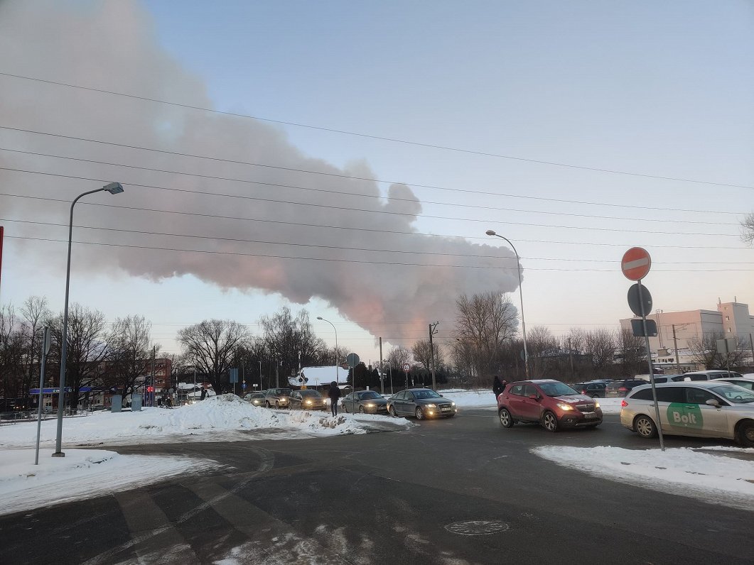 Ugunsgrēks Viskaļu ielā