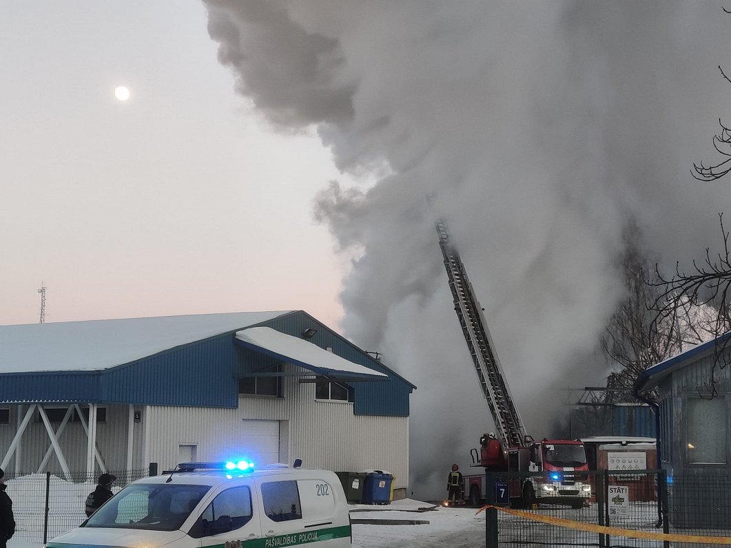 Ugunsgrēks Viskaļu ielā