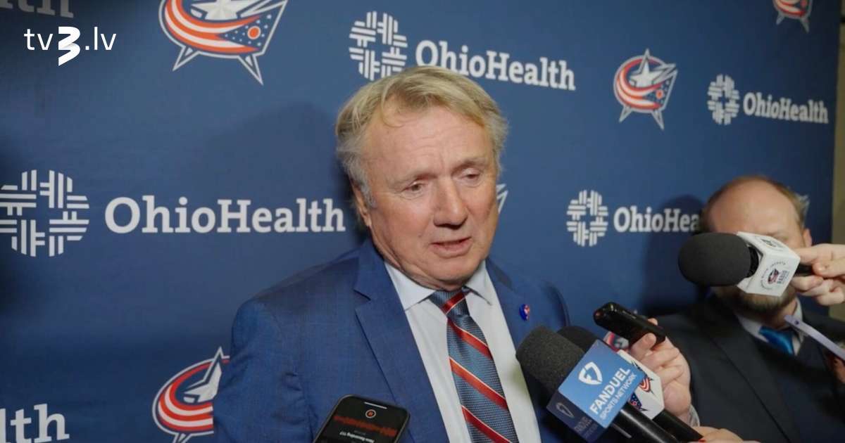 “Elvis šovakar bija izcils!” – Bouness pēc “Blue Jackets” uzvaras slavē Latvijas vārtsargu