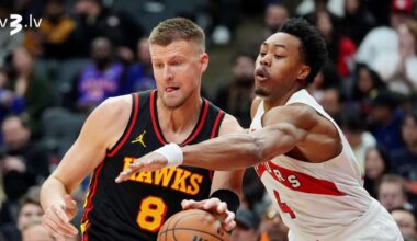 Porziņģis vēl nebūs atpakaļ ierindā “Hawks” izbraukuma spēlē pret “Trail Blazers”