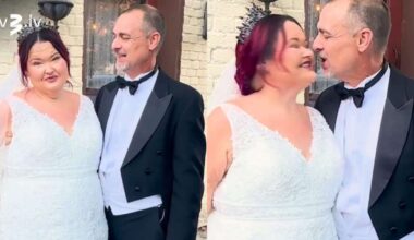 Apprecējusies šova “600 kilogramu māsas” zvaigzne Eimija; kāzas norisinājušās mistiskā tavernā