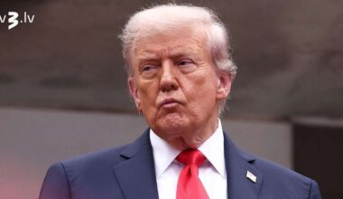 Mirkli pirms sarunām par ASV vēlmi iegūt Grenlandi, Tramps skandina plānus par “zelta kupolu”