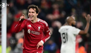 “Liverpool” grauj, vēl piecas komandas iesoļo Čempionu līgas astotdaļfinālā