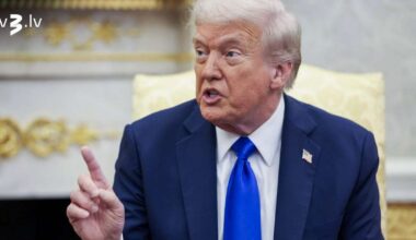 Tramps: Putins nebaidās no Eiropas, viņš baidās no ASV