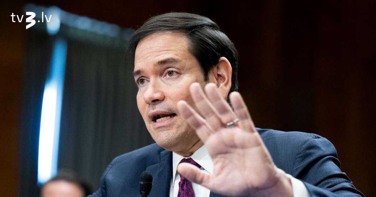 “Tā joprojām ir plaisa.” Rubio norāda, ka miera sarunās Donbasa jautājums nav atrisināts