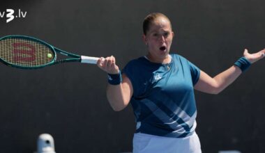 Ostapenko “Australian Open” otrajā kārtā zaudē Vanai