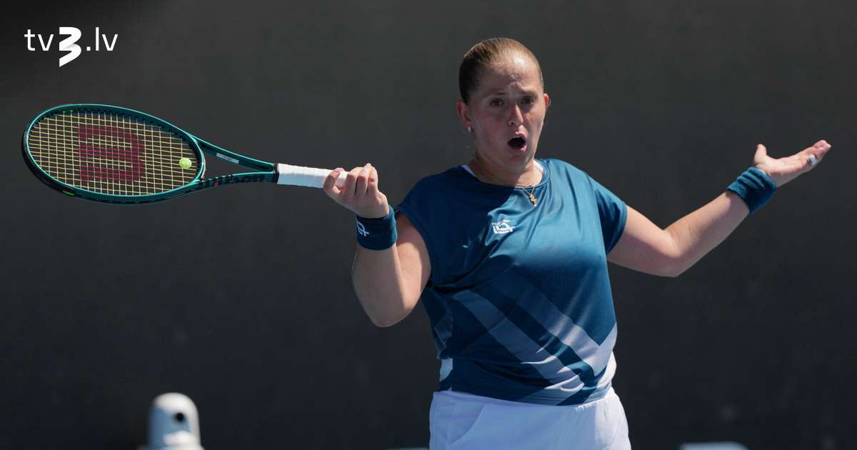 Ostapenko “Australian Open” otrajā kārtā zaudē Vanai