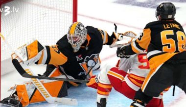 Latvijas vārtuvīri NHL spēlēs piedzīvo zaudējumus