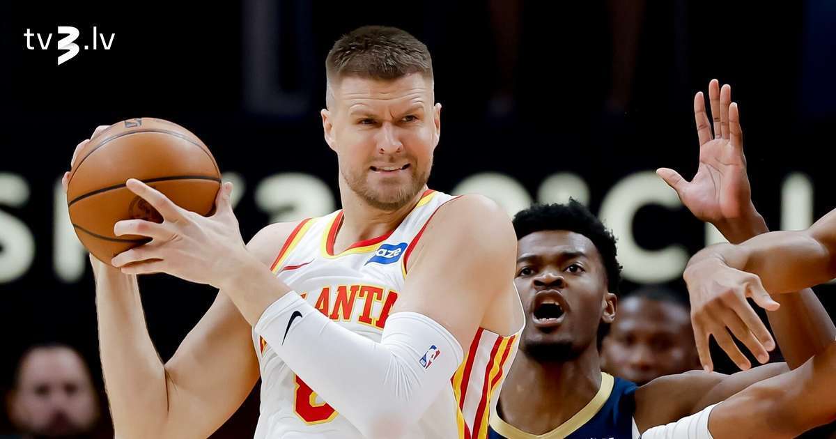 Vienradzis pret Pelikāniem – Porziņģis trāpa četrus trīnīšus un iedod konču Džonsonam