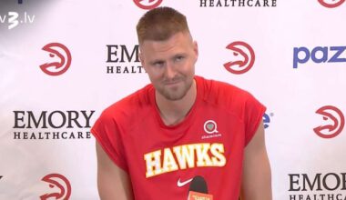 Porziņģis pēc uzvaras pār “Timberwolves”: Es gribēju būt agresīvs jau no paša sākuma - tv3.lv