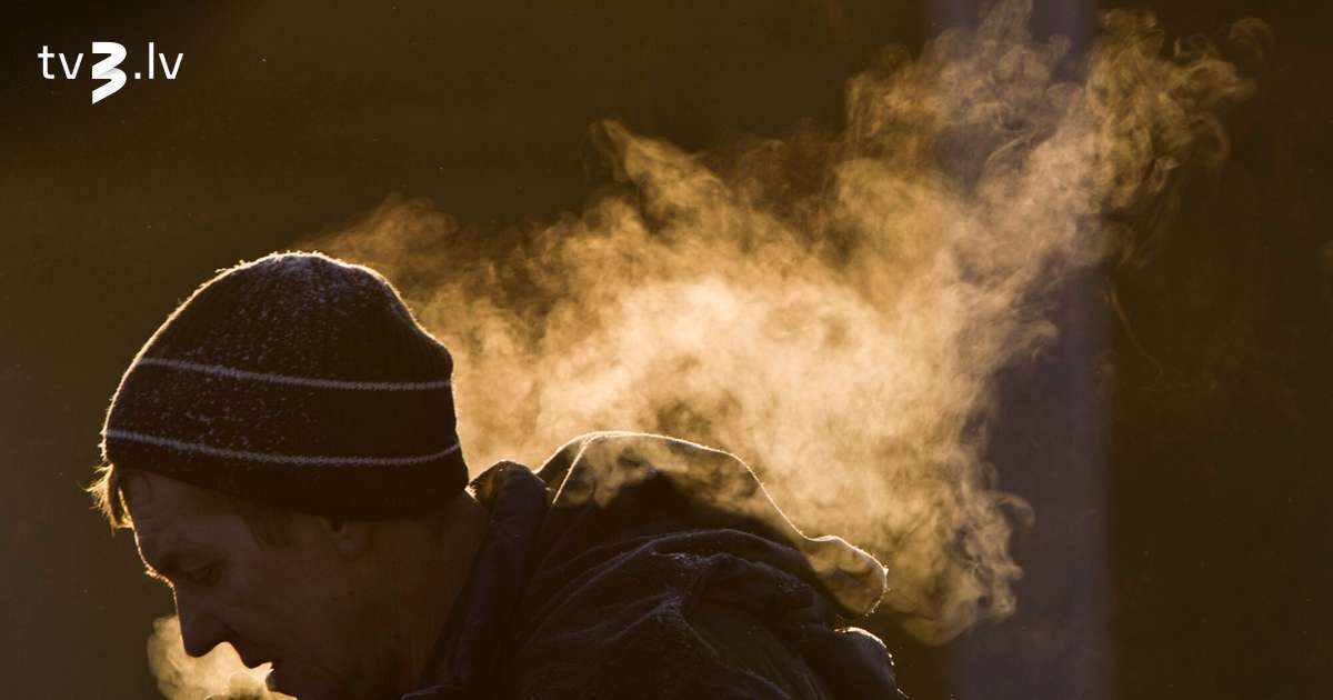 Svētdienu sagaidīsim ar bargu salu: termometra stabiņš naktī noslīdēs līdz -23 grādiem