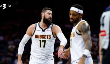 Traumu epidēmija Denverā – savainojumu gūst arī “Nuggets” lietuvietis Valančūns