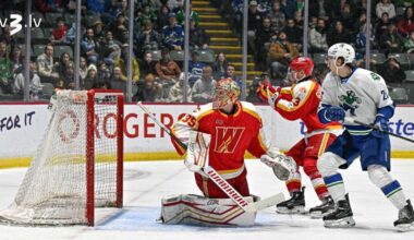 Ravinskis gūst uzvaras vārtus un nopelna pirmās zvaignes titulu AHL mačā