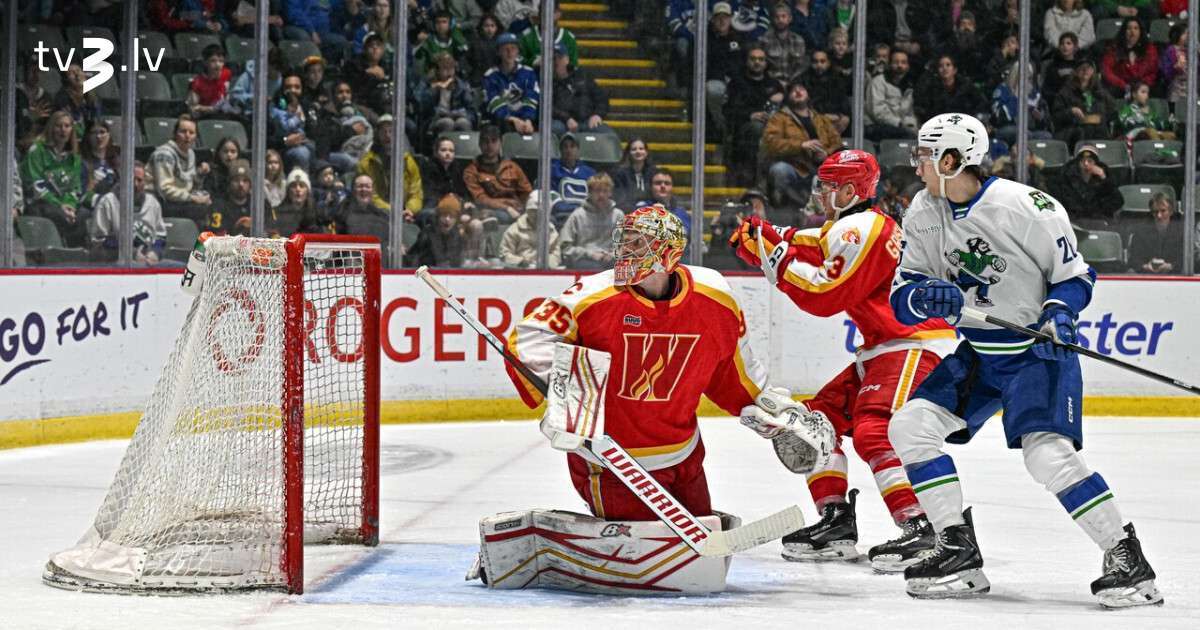 Ravinskis gūst uzvaras vārtus un nopelna pirmās zvaignes titulu AHL mačā