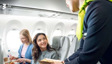 Ko vislabprātāk pusdienās bauda “airBaltic” pasažieri? - tv3.lv