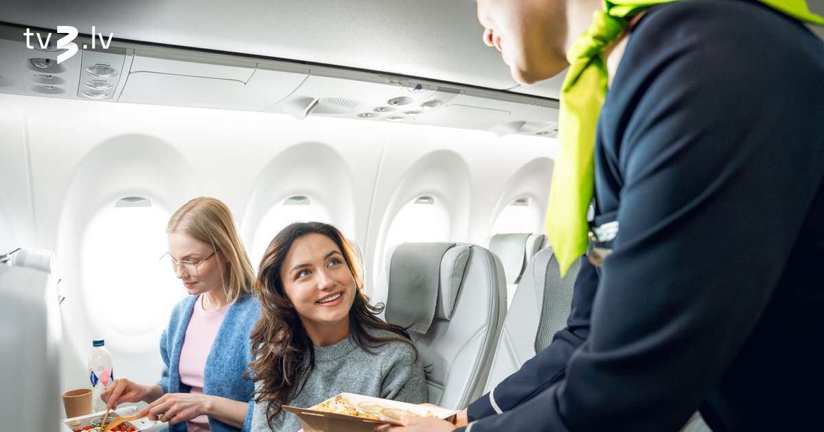 Ko vislabprātāk pusdienās bauda “airBaltic” pasažieri? - tv3.lv