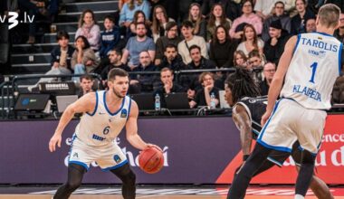 Lomaža “Neptunas” Eirokausa spēlē mājās zaudē “Olimpija”